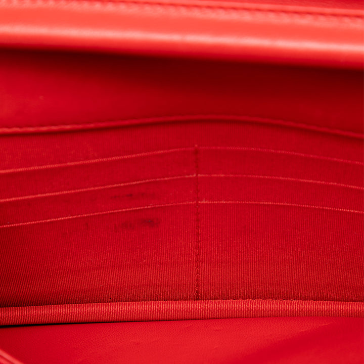 Chanel Matelassé Cuir d’agneau Boy Wallet on Chain