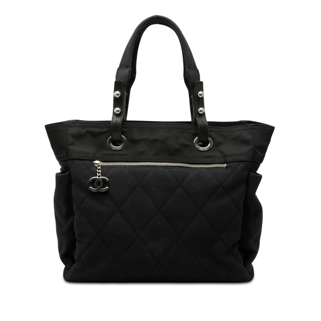Chanel Matelassé Paris Biarritz Cabas Grand Toile