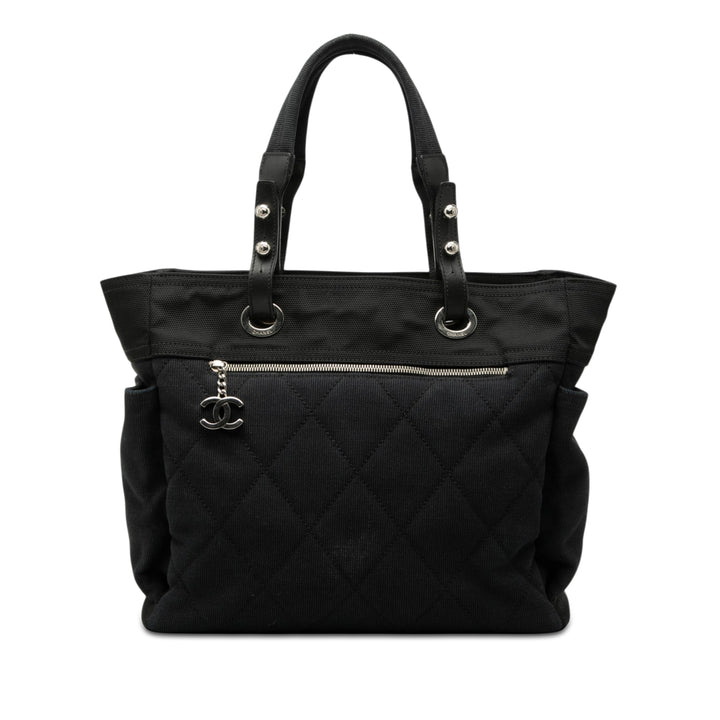 Chanel Matelassé Paris Biarritz Cabas Grand Toile