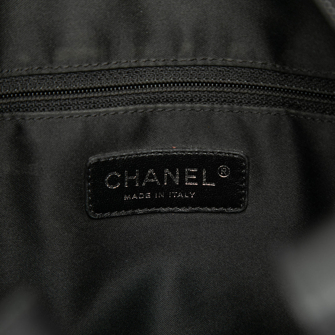 Chanel Matelassé Paris Biarritz Cabas Grand Toile