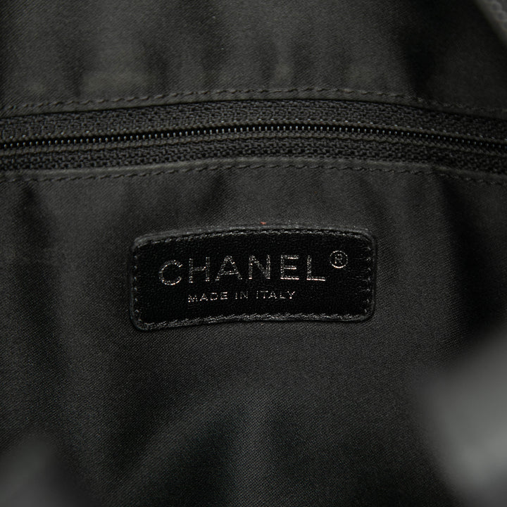 Chanel Matelassé Paris Biarritz Cabas Grand Toile