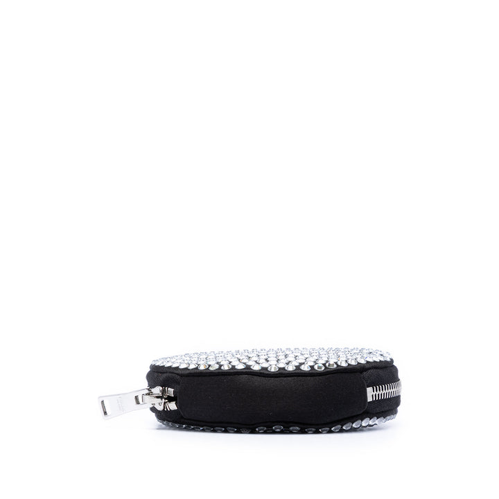 Prada Satin Cristal Rond Chain Sac porté croisé