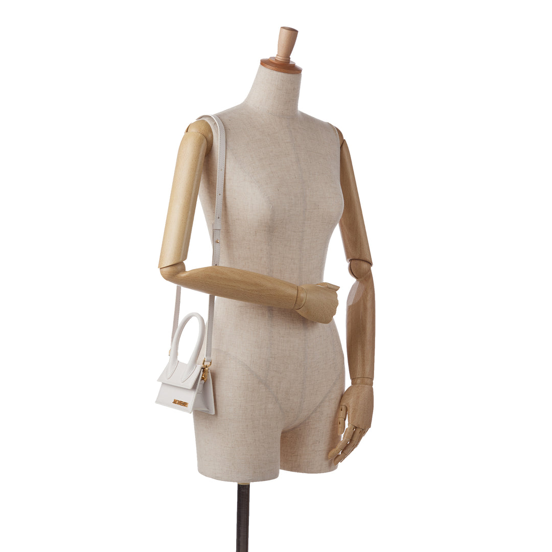 Le Chiquito Mini Bag White - Gaby Paris