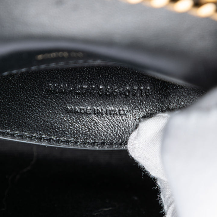 Saint Laurent Small Daim Monogram Kate Pompon Sac porté croisé