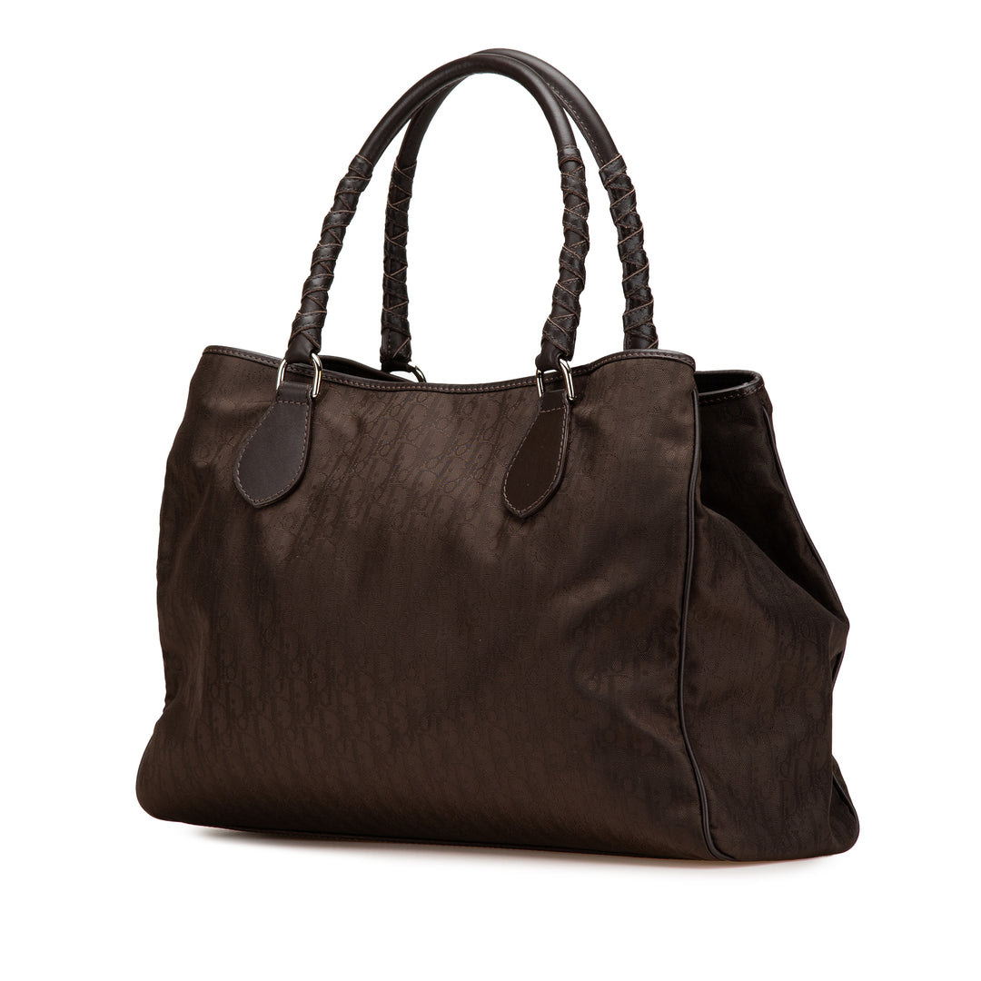 Medium Diorissimo Trotter Nylon Lovely Tote Brown - Gaby Paris