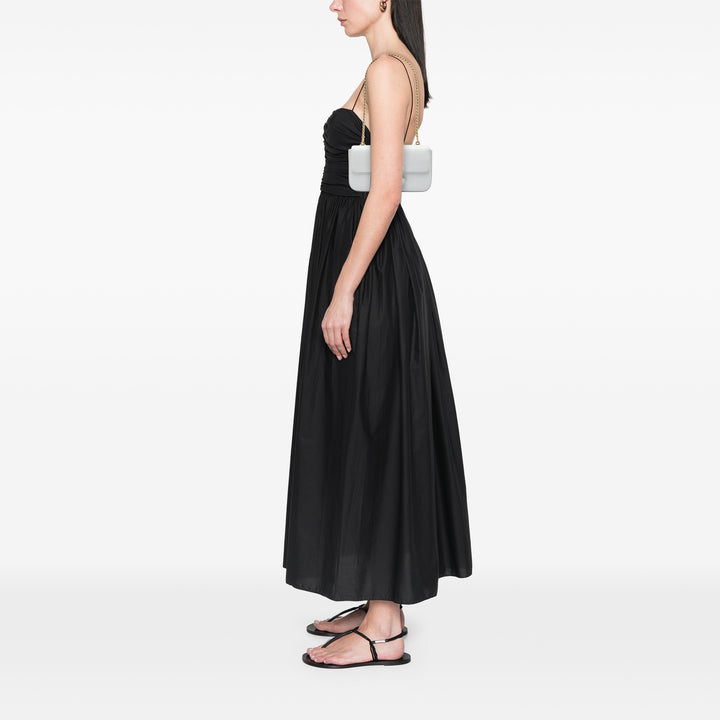 Celine Triomphe Chaîne Sac Cuir de veau Blanc – vue 5 – GABY PARIS