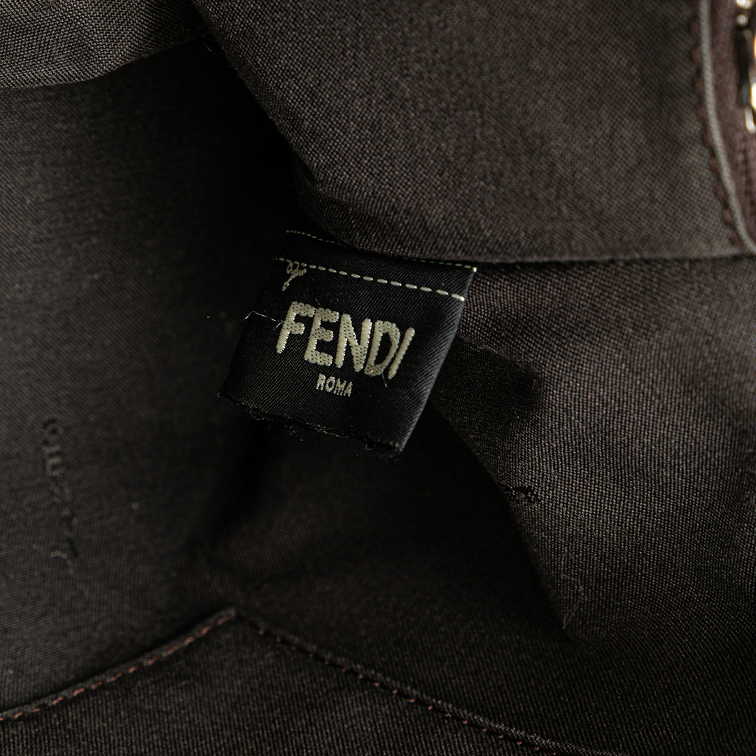 Large Leather By The Way Satchel Brown - Gaby Paris