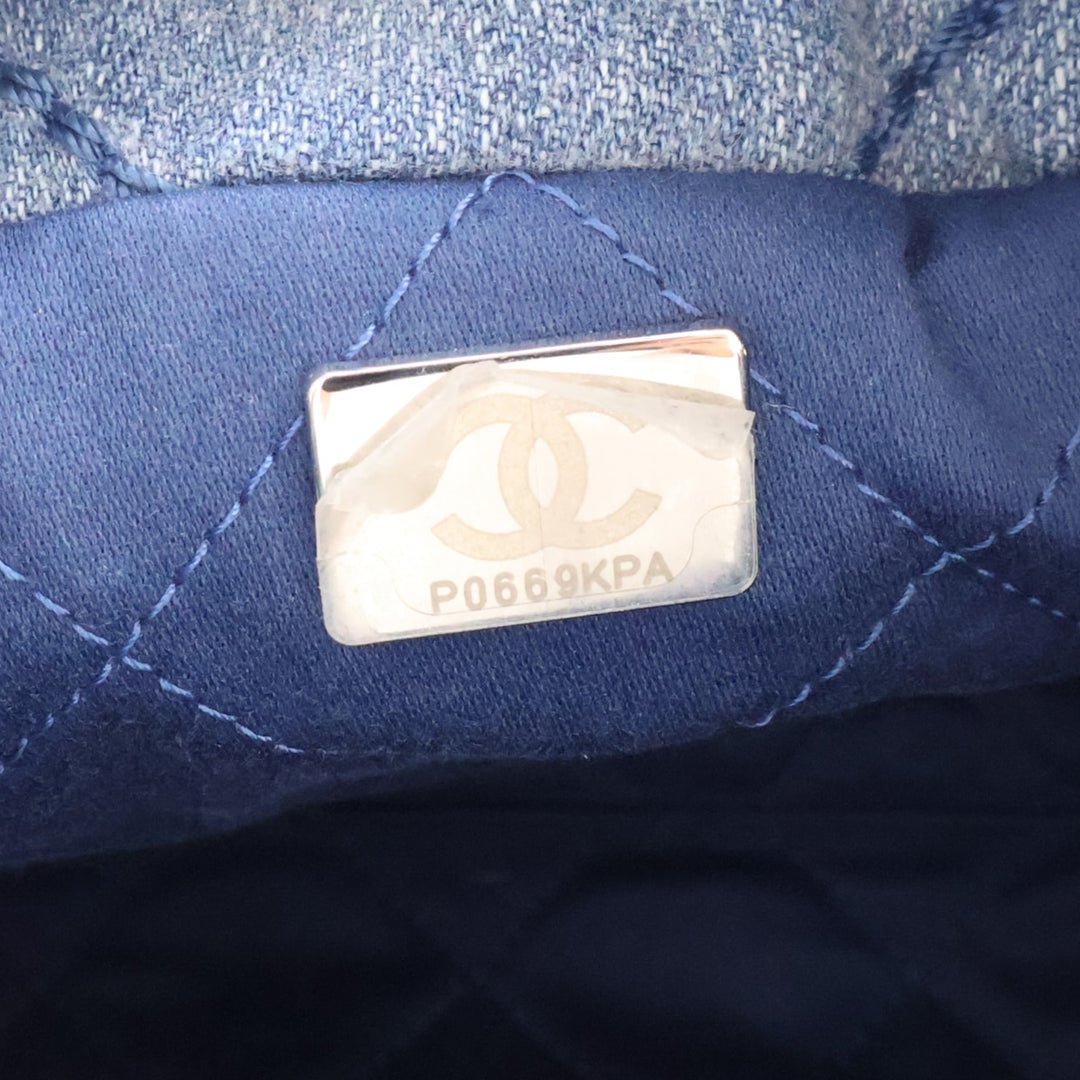 clouté 22 Sac Mini Jean Bleu