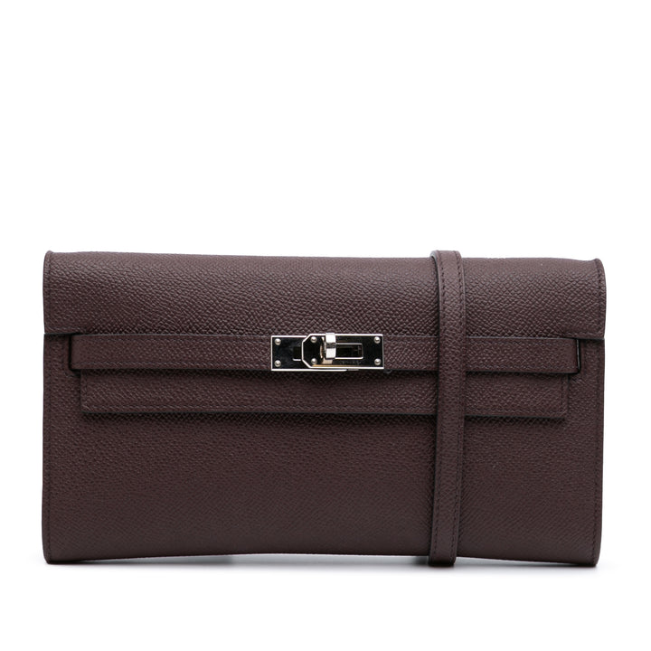 Epsom Kelly To Go Wallet Red - Gaby Paris