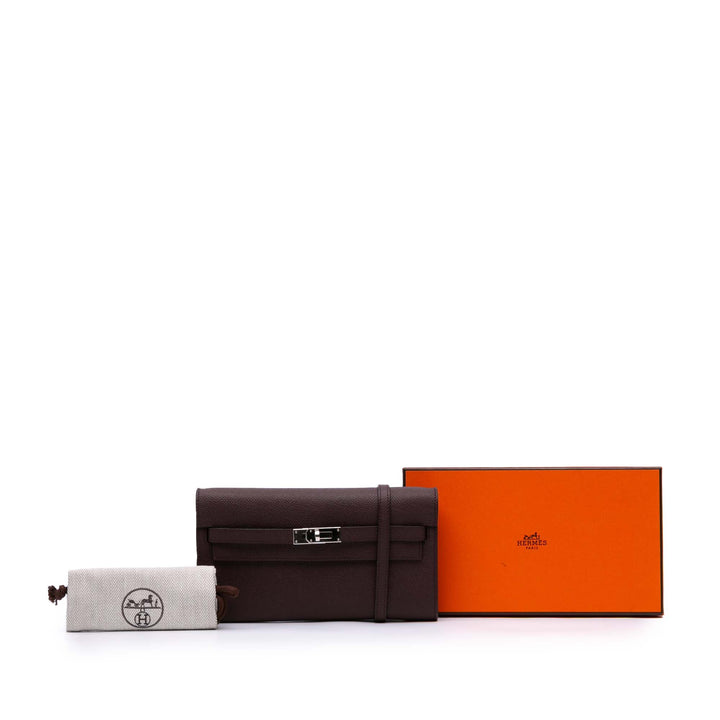Epsom Kelly To Go Wallet Red - Gaby Paris