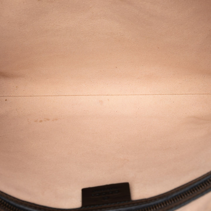 Gucci GG Marmont Matelasse Portfolio Pochette Cuir