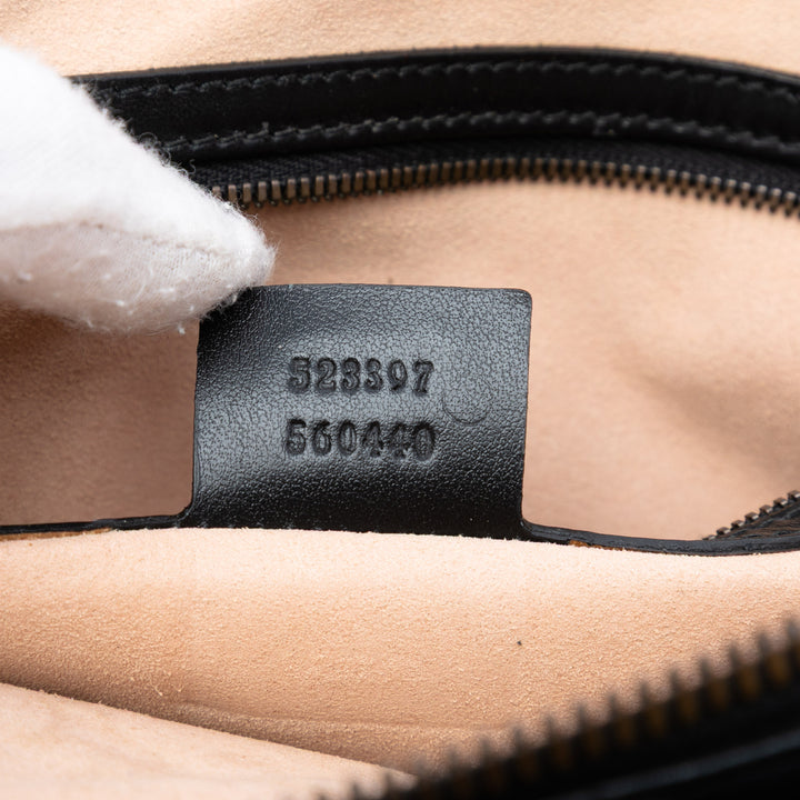 Gucci GG Marmont Matelasse Portfolio Pochette Cuir