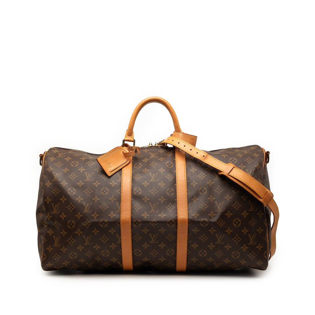 Louis Vuitton Monogram Keepall Bandouliere 55