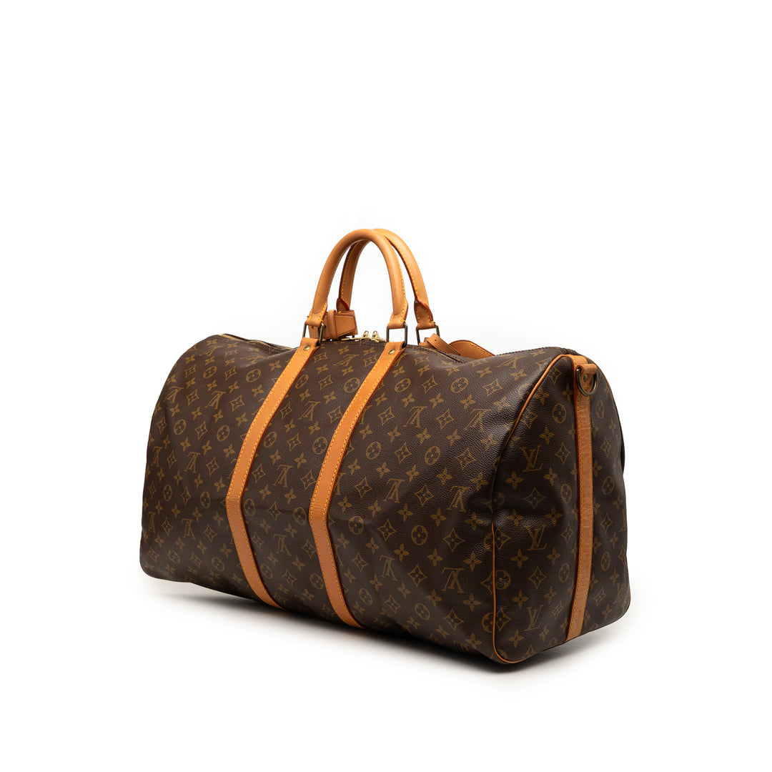 Louis Vuitton Monogram Keepall Bandouliere 55