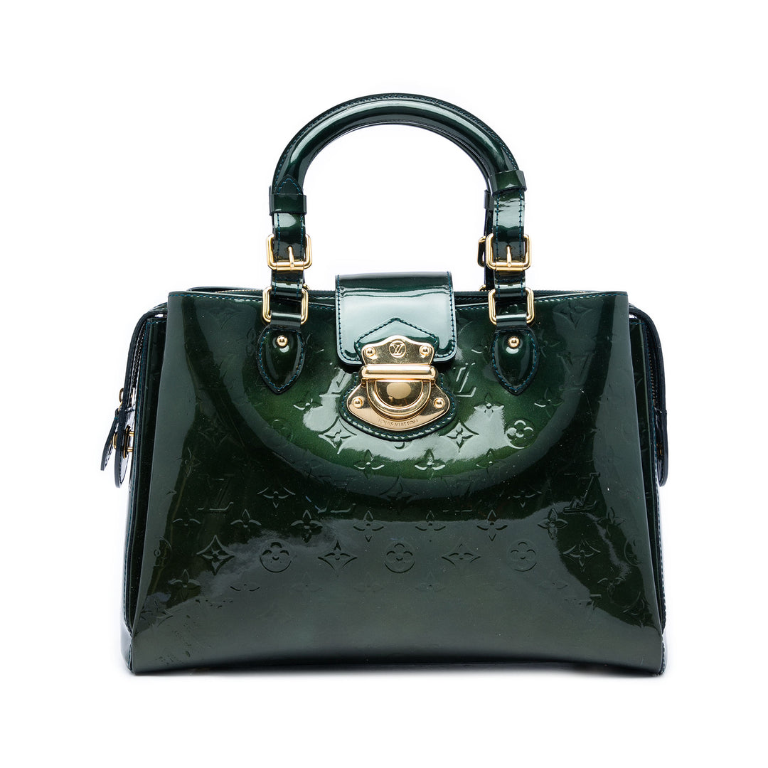 Melrose Avenue Cuir verni Monogram Vert