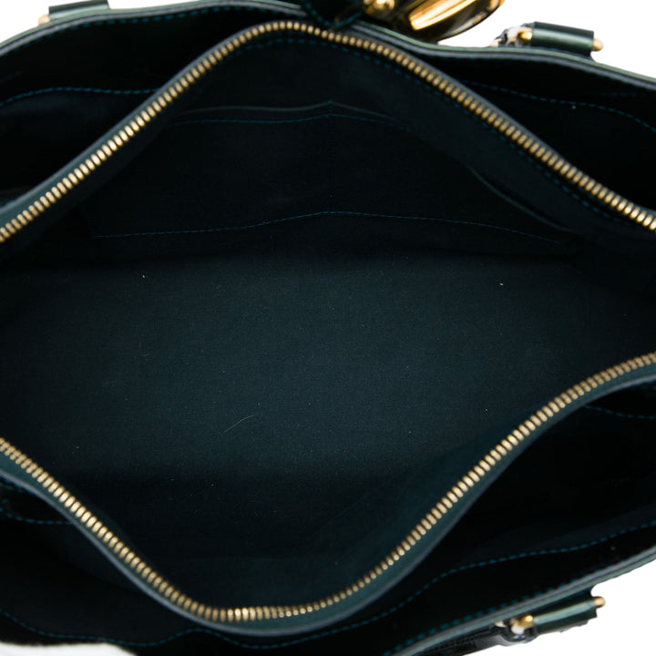 Melrose Avenue Cuir verni Monogram Vert