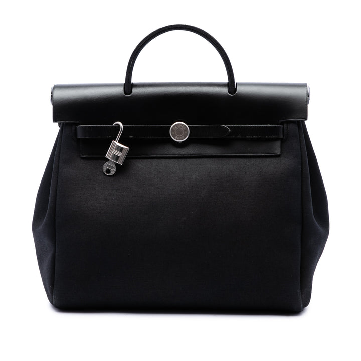 Hermès Herbag Sac à dos PM Noir