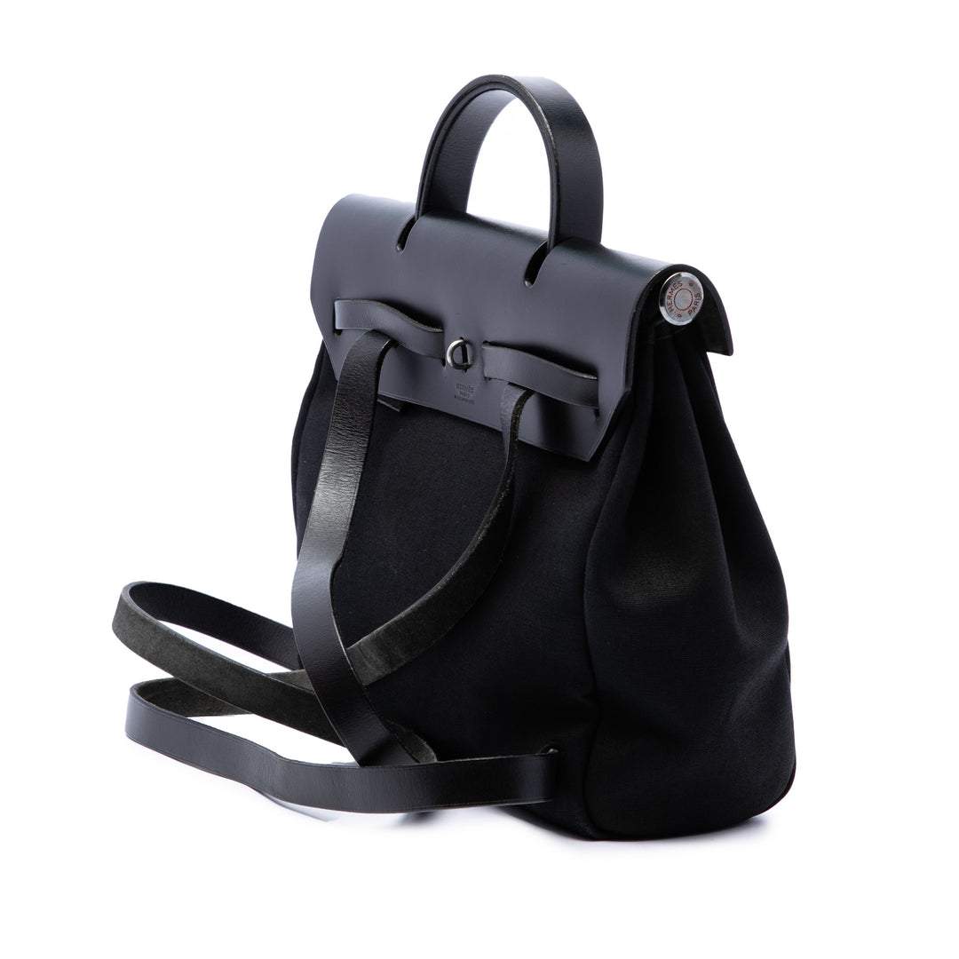 Hermès Herbag Sac à dos PM Noir