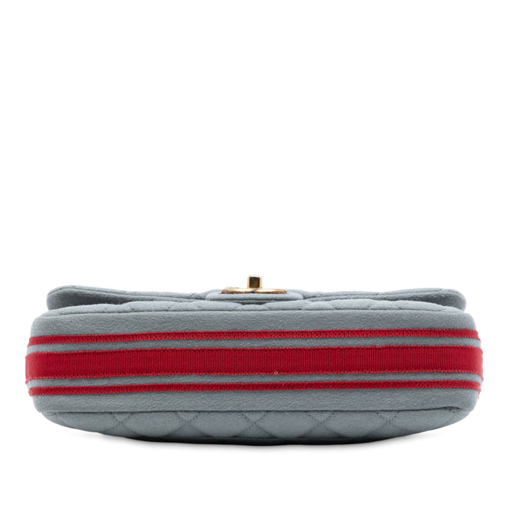 Chanel Paris Salzburg Medium Matelassé Felt CC Œillets à rabat – GABY PARIS Authentique