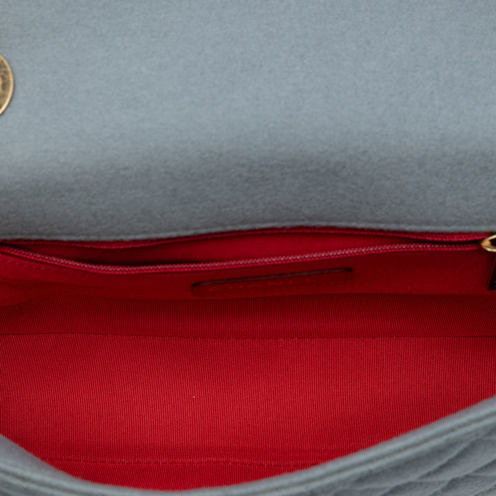 Chanel Paris Salzburg Medium Matelassé Felt CC Œillets à rabat – GABY PARIS Authentique