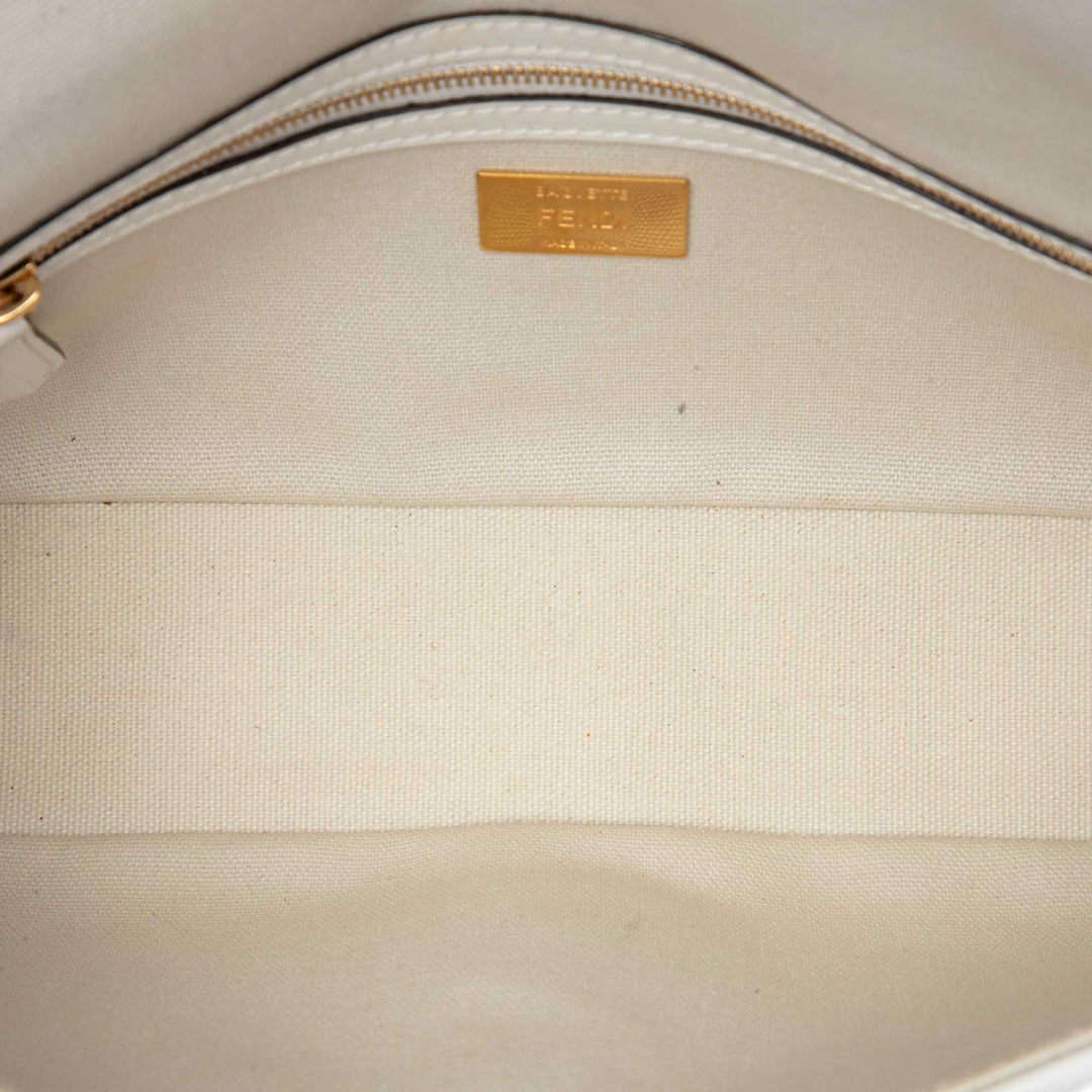 Fendi Zucca brodé Toile Baguette Sac