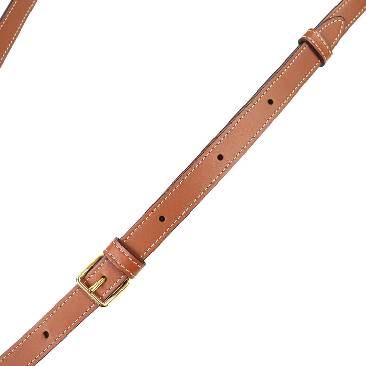 Triomphe Folco Sac Moyen Triomphe enduite Marron