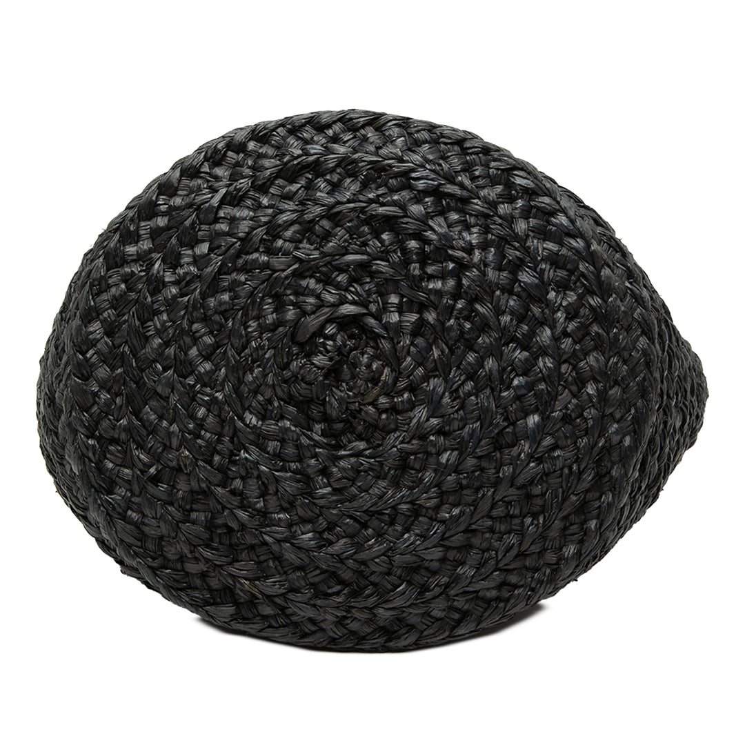 Saint Laurent Small Raffia Panier Cabas