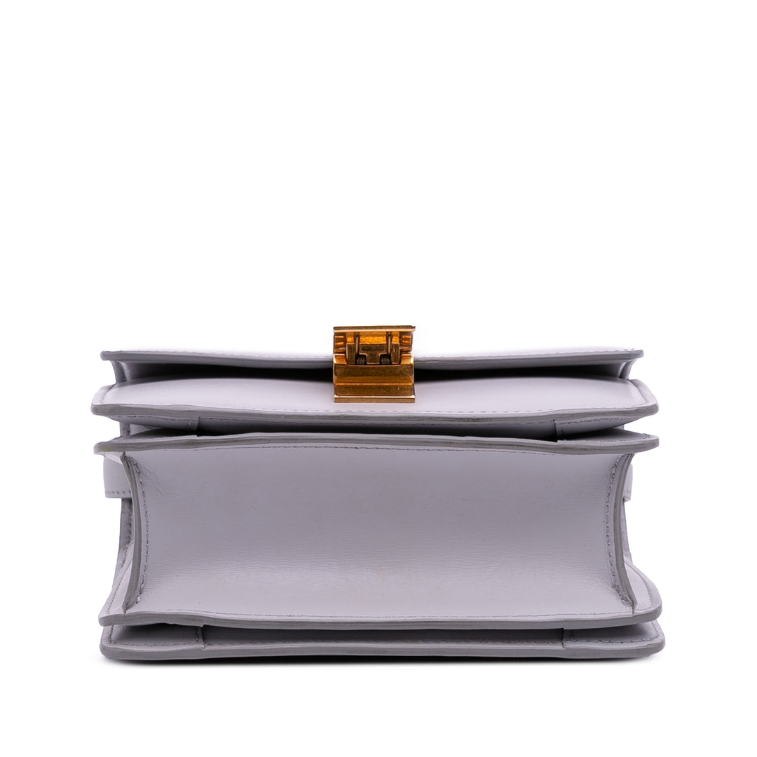Celine Small Cuir de veau Classic Boîte Violet