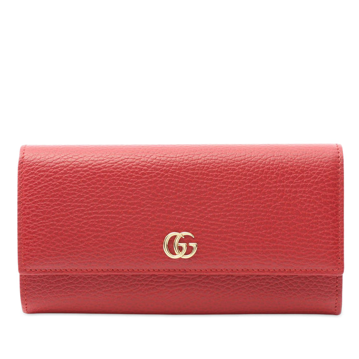 Gucci GG Marmont Cuir Continental Portefeuille