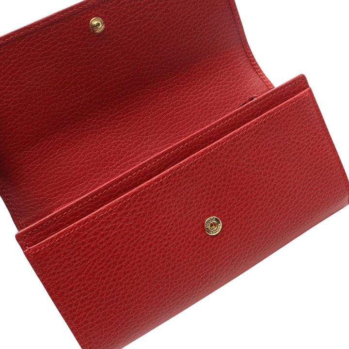 Gucci GG Marmont Cuir Continental Portefeuille