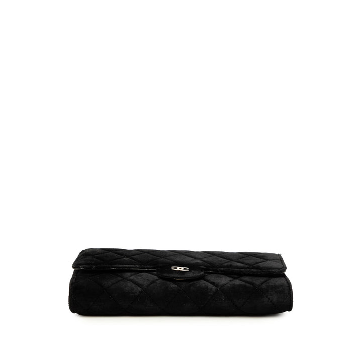 Chanel CC Matelassé Portefeuille on Removable Chaîne Noir – vue 3 – GABY PARIS