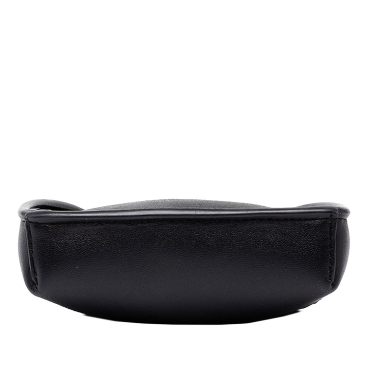 Stella McCartney Sac bandoulière Faux perforé Logo Micro Noir – vue 3 – GABY PARIS