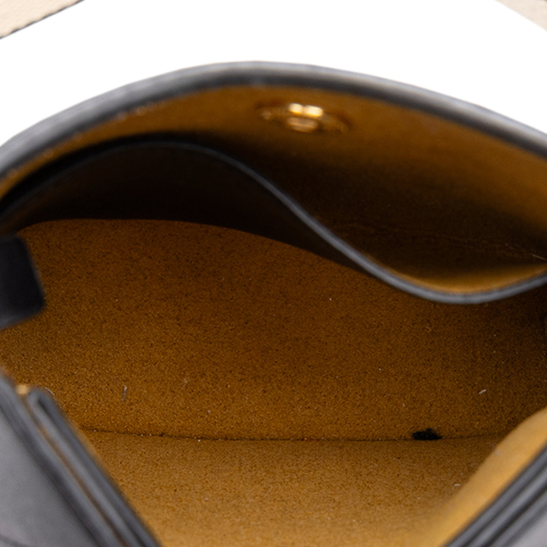 Stella McCartney Sac bandoulière Faux perforé Logo Micro Noir – vue 4 – GABY PARIS