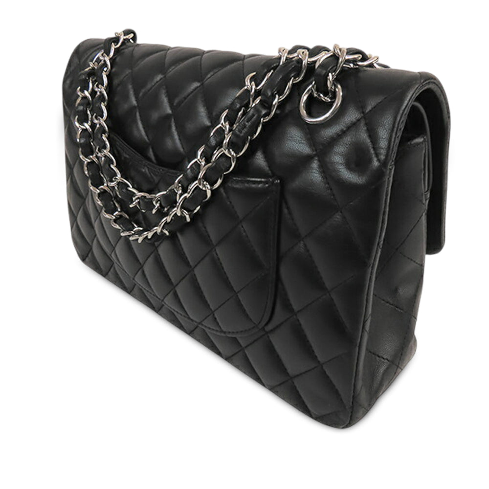 Chanel Medium Classic Cuir d’agneau Double rabat – GABY PARIS Authentique