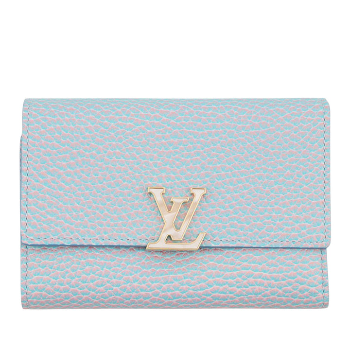 Louis Vuitton Taurillon Capucines Compact Portefeuille