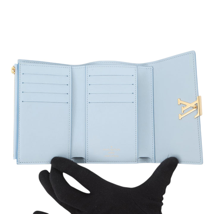 Louis Vuitton Taurillon Capucines Compact Portefeuille