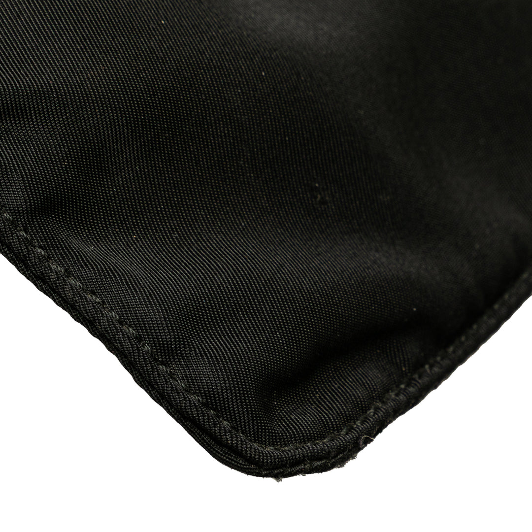 Prada Tessuto Zip Top Sac porté croisé Noir