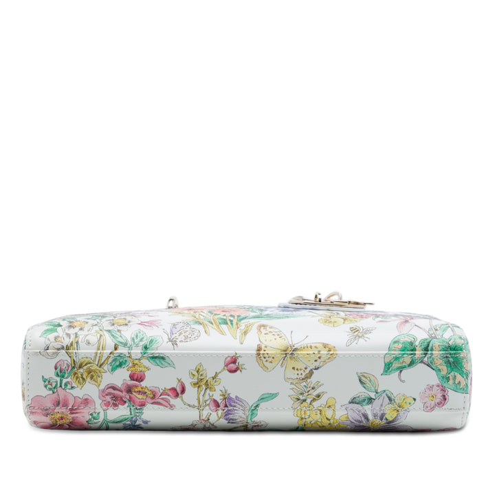 Dior Medium Cuir de veau Astral Flowers Lady D Joy Multi