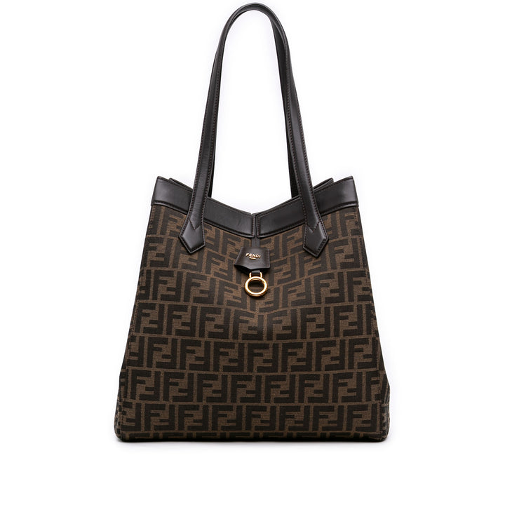 Fendi Large Zucca Toile Origami Cabas