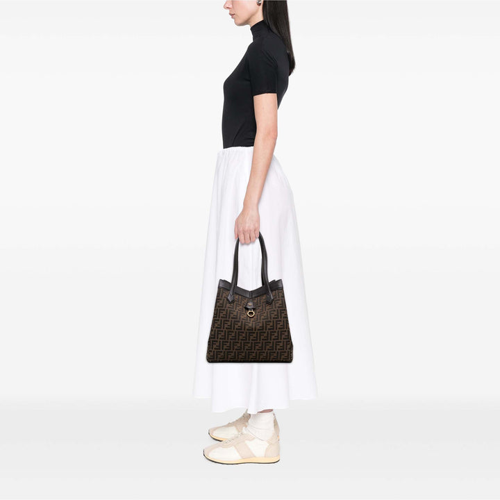 Fendi Large Zucca Toile Origami Cabas