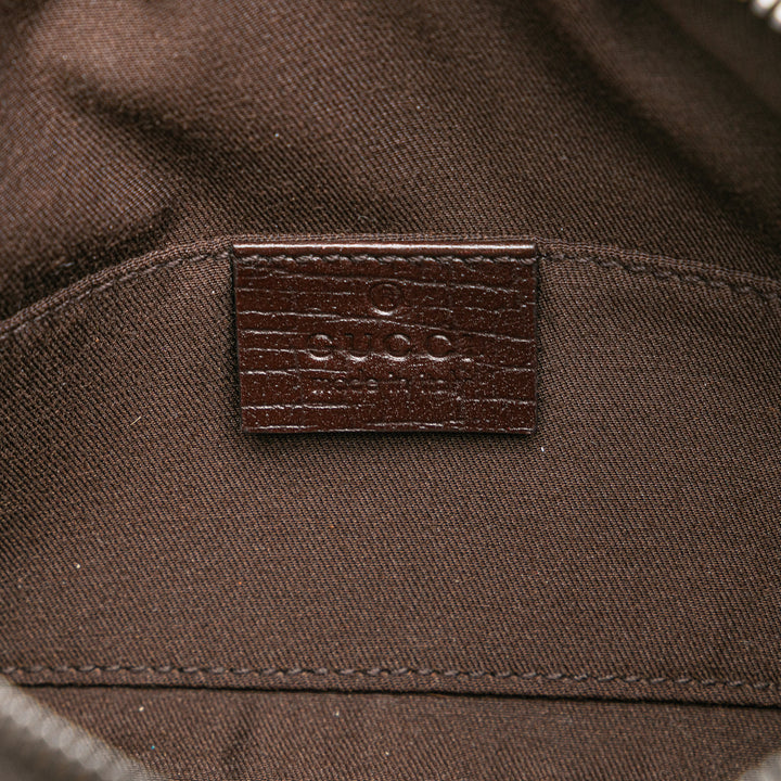 GG Supreme Web Crossbody Brown - Gaby Paris