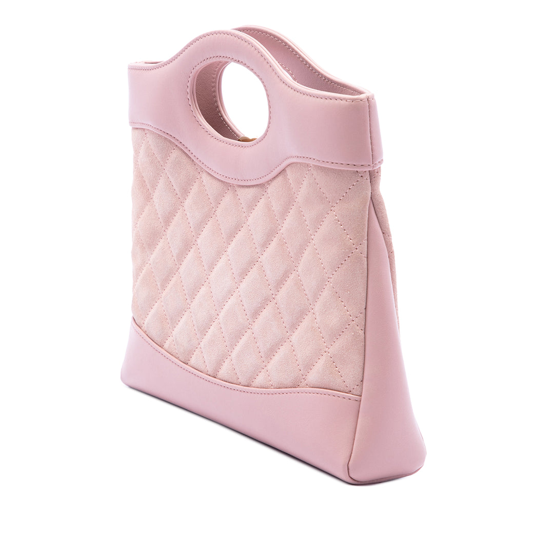 Matelassé et 31 Cabas Mini Rose