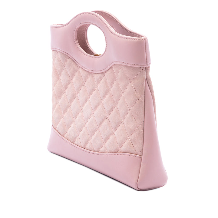 Matelassé et 31 Cabas Mini Rose
