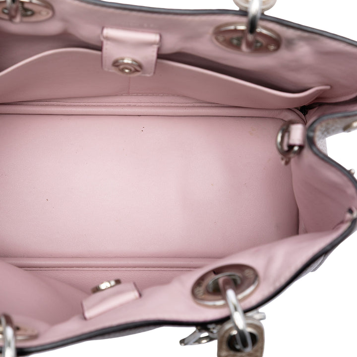 Dior Small Metallic Cuir Diorissimo Sac