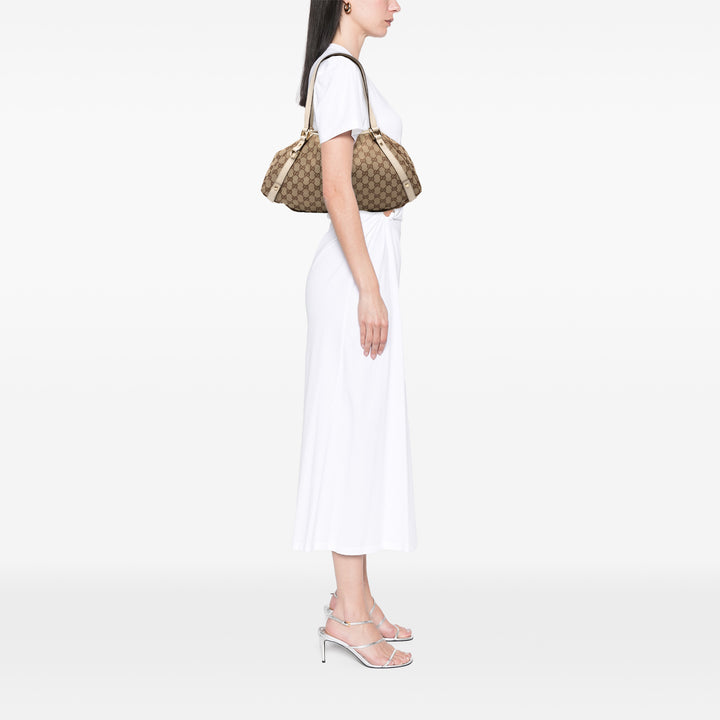 Gucci Cabas GG Abbey D Bague Beige – vue 6 – GABY PARIS