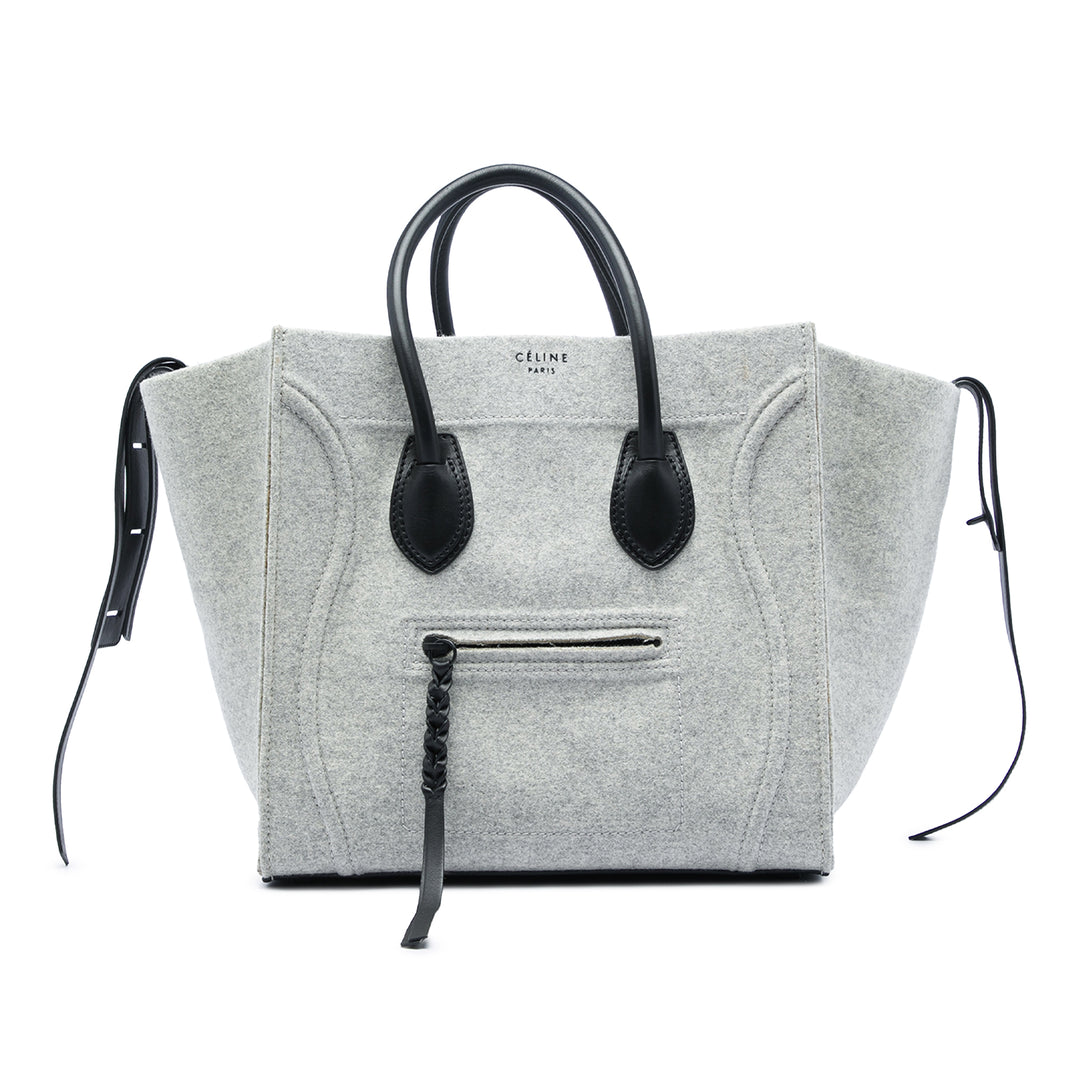Felt Phantom Luggage Cabas Moyen Gris