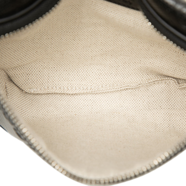 Gucci GG embossé perforé Cuir Sac ceinture