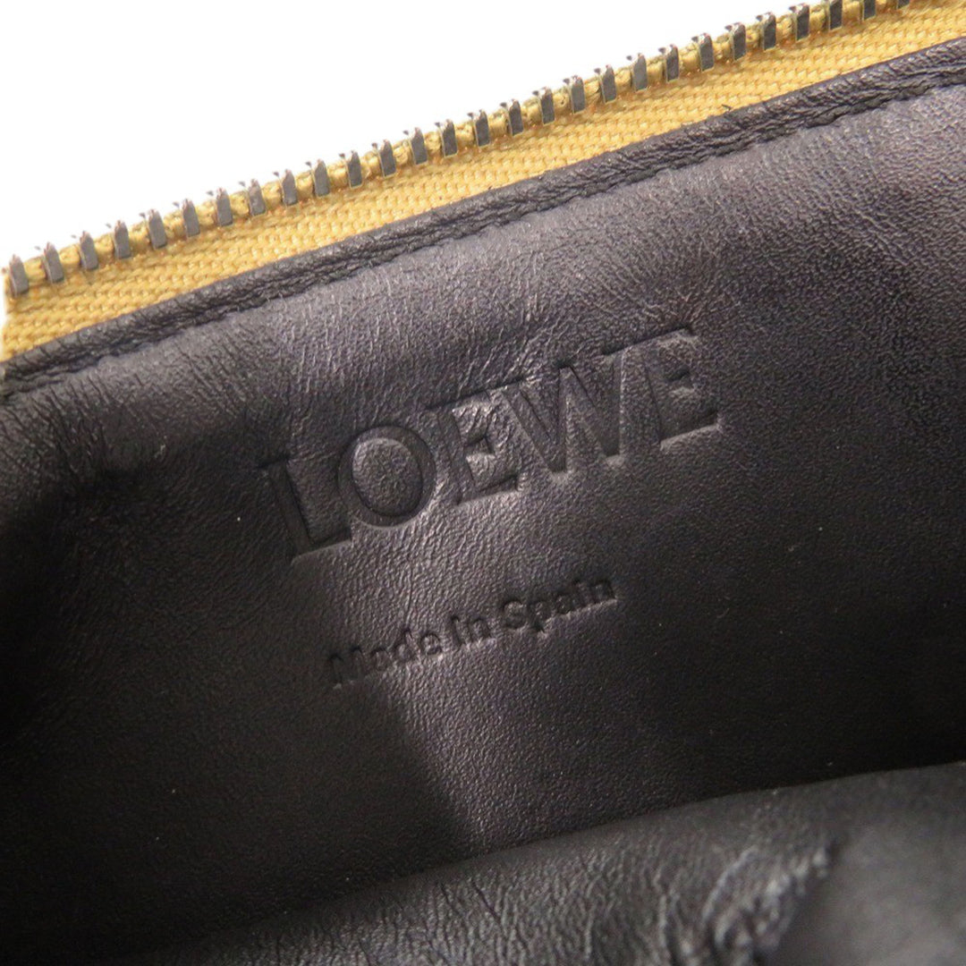 LOEWE Tricolor Cuir de veau Puzzle Coin Card Holder
