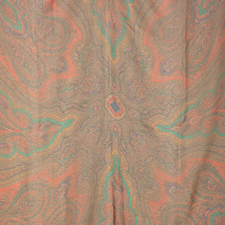 Chanel Paisley Chaîne Foulard Soie
