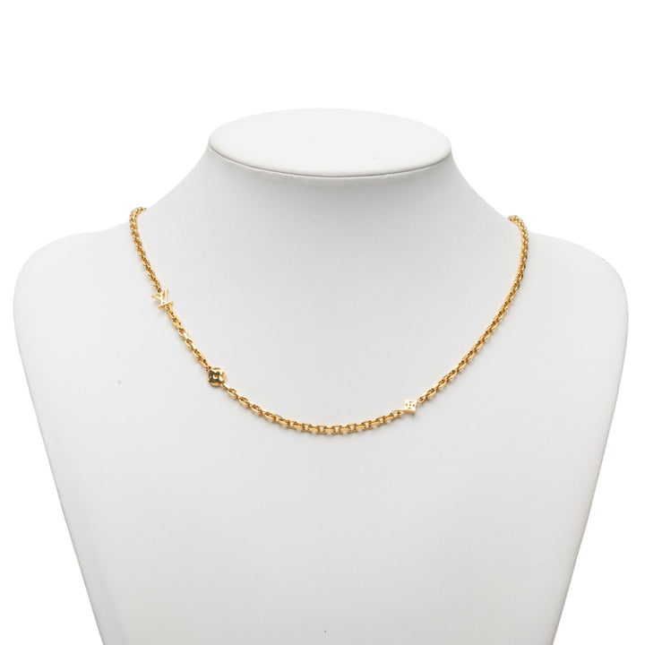 Louis Vuitton plaqué LV Yours Chain Collier